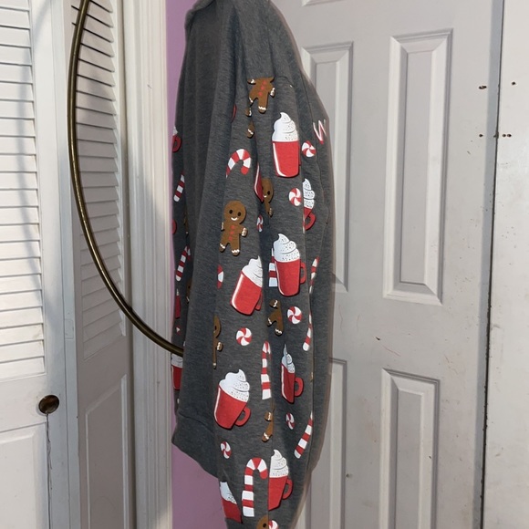 “Working On My Santa Bod” Sweatshirt- Size 2XL - Picture 2 of 8